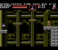 une photo d'Ã©cran de Castlevania 3 - Dracula s Curse sur Nintendo Nes